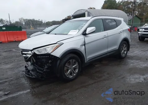 2014 Hyundai Santa Fe Sport 2.4L from USA, damaged, VIN 5XYZU3LB2EG158447